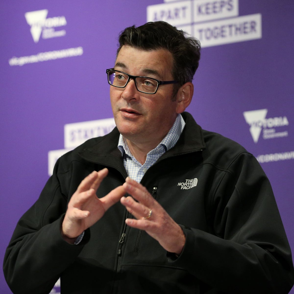 dan andrews press conference sunday 8 november