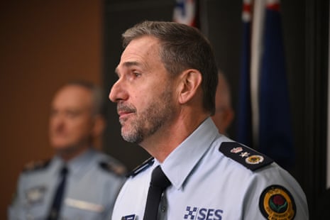 NSW SES commissioner Mike Wassing