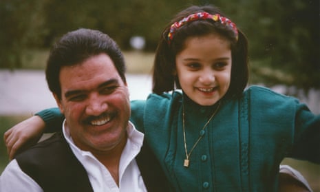 Former president of Afghanistan, Najibullah, with his daughter, Muska, at the presidential palace in Kabul, 1989.