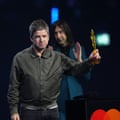 Noel Gallagher wins songwriter of the year.