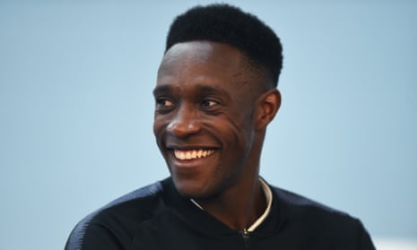 These are happier times for Danny Welbeck, who required knee surgery before the European Championship