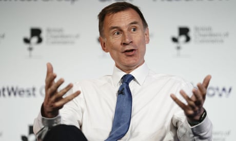Jeremy Hunt backs interest rate hikes even if they cause recession; UK retail sales jump – business live