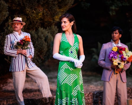 Phoebe Pryce as Beatrice/Rosaline, Matt Pinches as Dogberry and Chirag Bendict Lobo as Claudio Dumain.