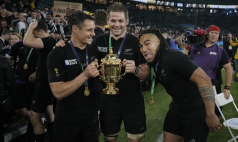 We couldn't be happier': All Blacks great Dan Carter and former