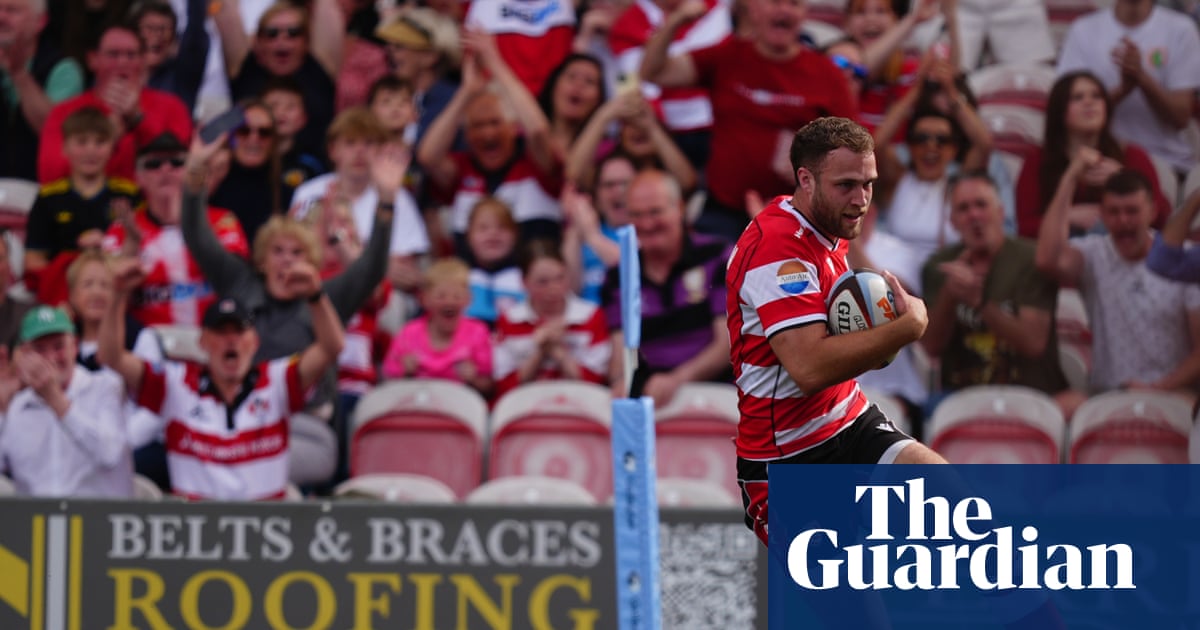Gloucester dent Exeter’s playoff hopes as Llewellyn and Trenholm double up
