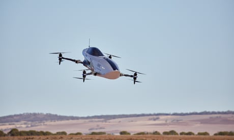 Airspeeder Electric flying car takes flight in Australia for the first time