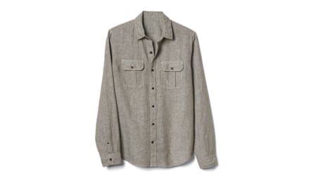Linen-cotton shirt, £39.95gap.co.uk