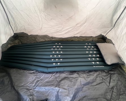 Simond inflatable trekking mattress.