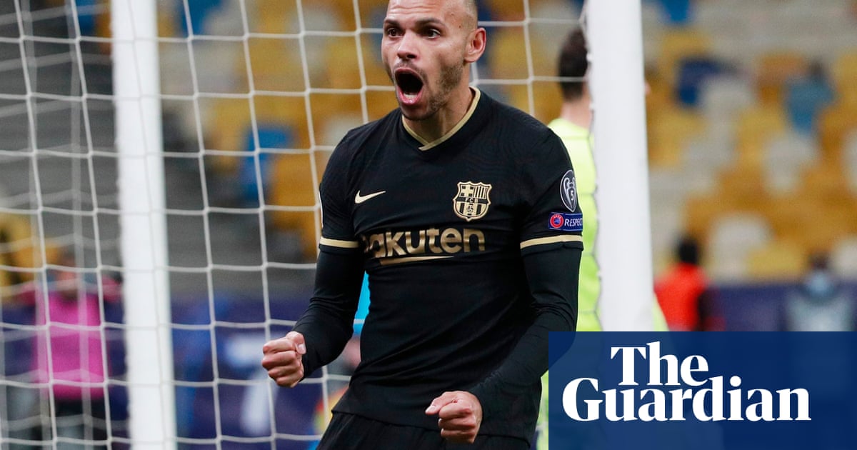 Champions League roundup: Barcelona through after Braithwaite double