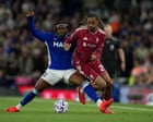 Ipswich Town v Liverpool: Premier League – live