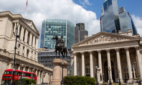 The Bank of England in London
