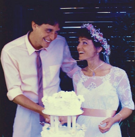Peter et Chelsea le jour de leur mariage en 1986