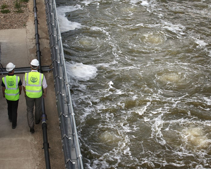 £500m Thames Water desalination plant has provided just seven days’ water over 15 years