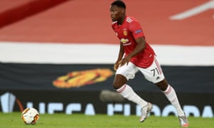 Manchester United’s Teden Mengi will be hoping for more first-team action