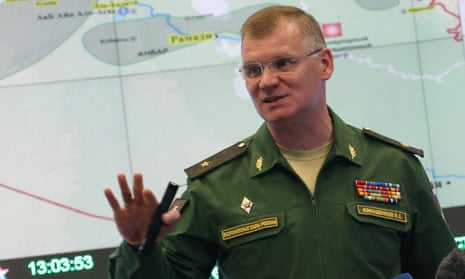 Russian Defence Ministry spokesman Maj-Gen Igor Konashenkov.