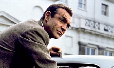 Sean Connery in Goldfinger, 1964.