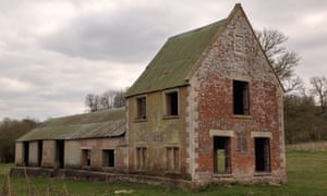 The former Seagram’s Farm in Imber, the Wiltshire village requisitioned for second world war training.