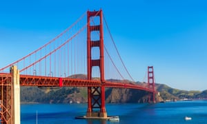 The Golden Gate Bridge San Francisco, where the fall AGU conference is held.