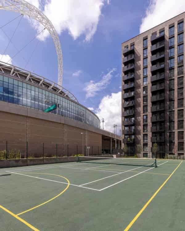 Sports and leisure facilities are offered at the Wembley Park development