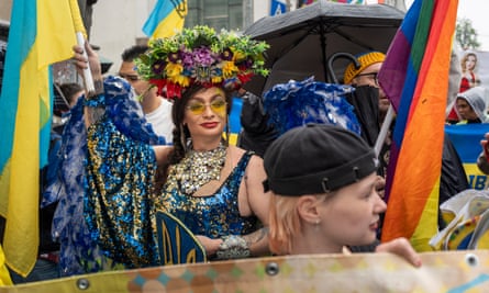 Pride march in Kyiv