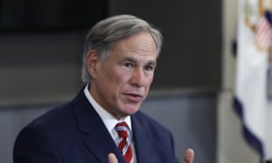 Greg Abbott, governor of Texas, last month.