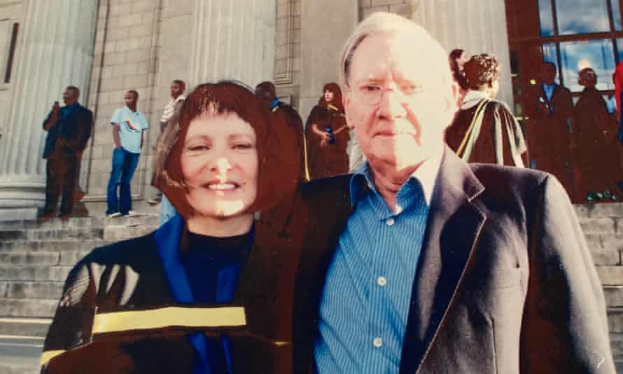 Liz McGregor and her father, Robin