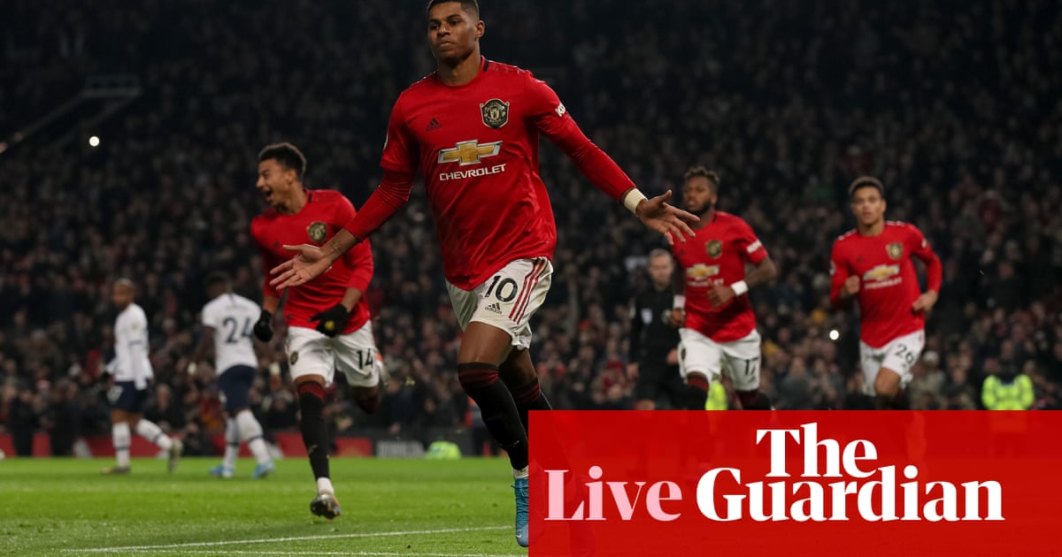 Manchester United V Tottenham Leicester V Watford Premier League As It Happened Football The Guardian