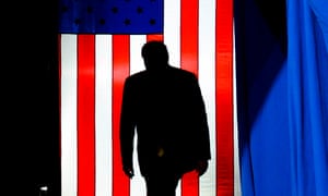 Donald Trump arrives to address a rally in Colorado Springs in February.