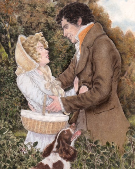 An illustration of Venetia and Lord Damerel from the Folio Society’s new edition of Venetia