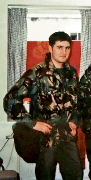 Murray in his commando days