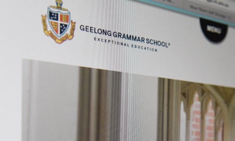 An image of the Geelong Grammar website