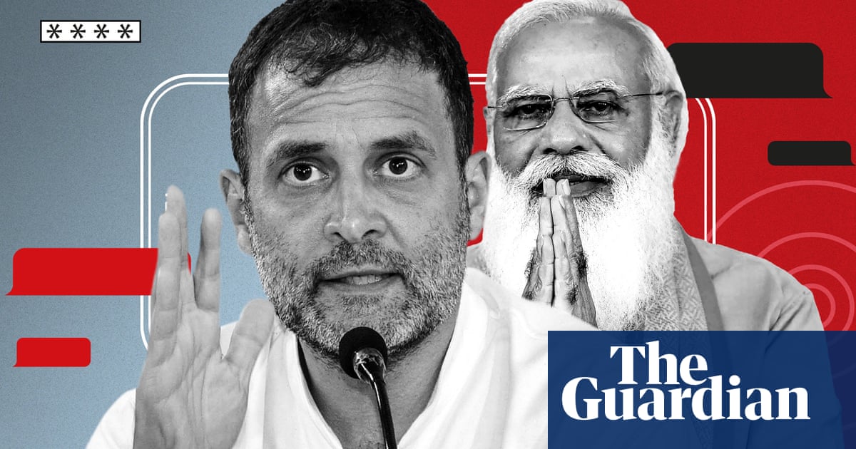 The Indian prime minister Narendra Modi’s most prominent political rival, the opposition figure Rahul Gandhi, was twice selected as a potential surv