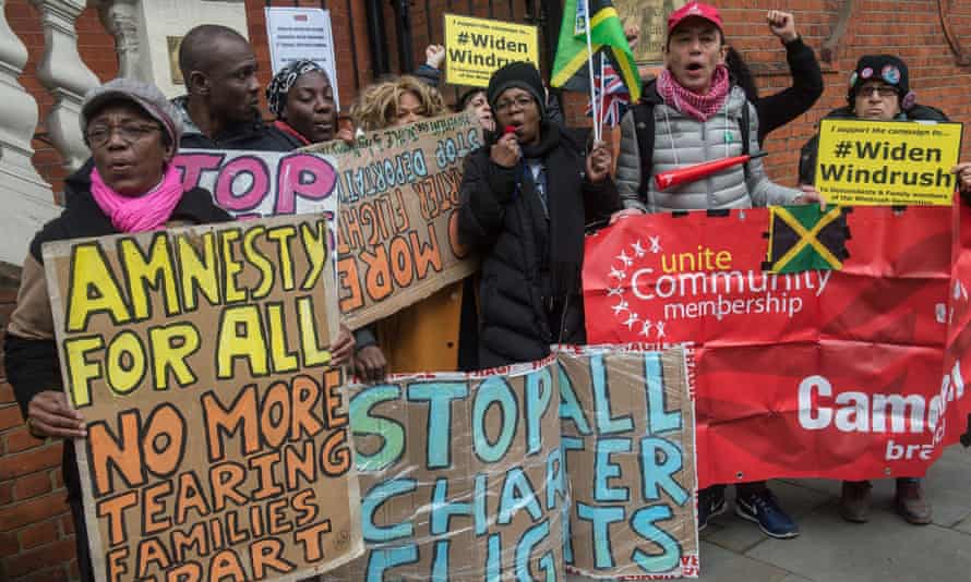 Movement for Justice protesters