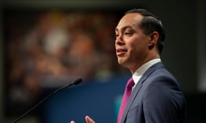Democratic presidential candidate Julián Castro is in New Hampshire campaigning.