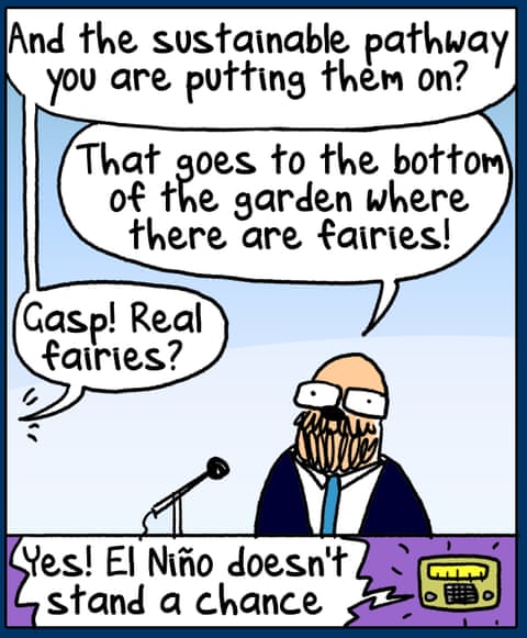 First Dog on the Moon cartoon El Nino, panel 6