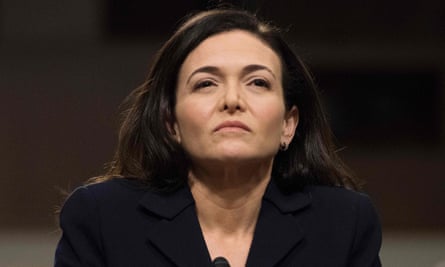 Sheryl Sandberg testifies before the Senate intelligence committee in September 2018.