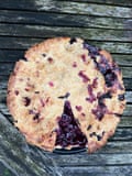 Diana Scott-Sho’s blueberry pie. All thumbnail pics direct from Felicity’s kitchen.