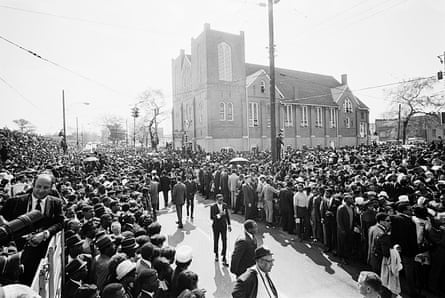 While a student, Samuel L Jackson was an usher at the 1968 funearl of Martin Luther King in Atlanta.