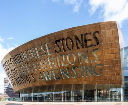 Exterior of Wales Millennium Centre