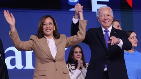 ‘I gave my best to you’: Biden gives hopeful DNC speech as he passes torch to Harris  – video