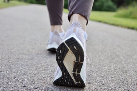 When it comes to walking backwards, start slowly and safely.