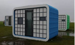 Quick care … 3D-printed isolation wards have been put into use at Xianning Central Hospital, China.