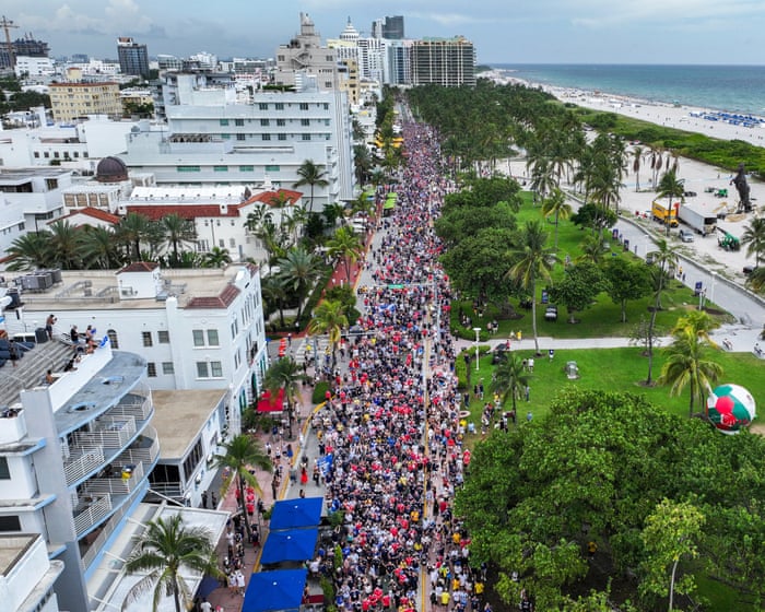 Scotsmaxxing hits Ocean Drive as Tartan Army’s World Cup party goes on