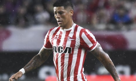 Marcos Rojo was pictured breaking the lockdown rules on social media.