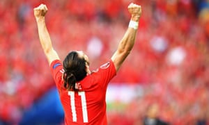 Gareth Bale of Wales at Euro 2016