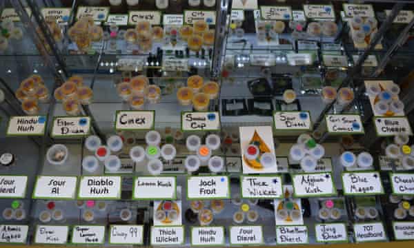 Eine Cannabis-Apotheke in Portland, Oregon.