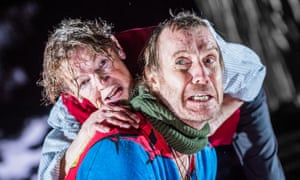 To play the king: as Lear at the Old Vic with Rhys Ifans as Fool and directed by Deborah Warner.