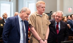 Alex Murdaugh in court in Walterboro, South Carolina, in March.