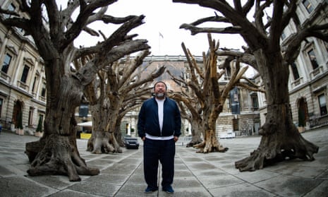 Ai Weiwei at the Royal Academy in September 2015.