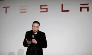 Elon Musk at the companyâs headquarters.
